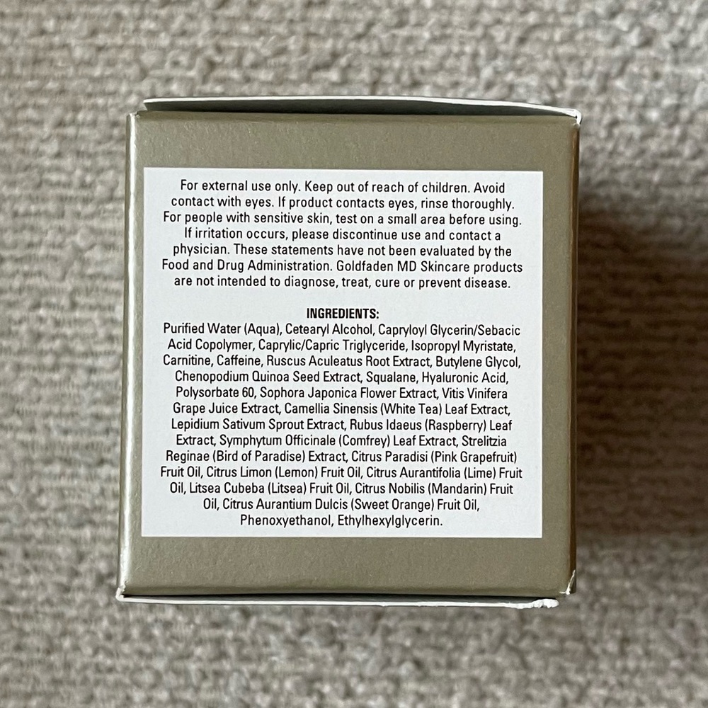 Goldfaden MD Plant Profusion Energetic Eye Cream 0.5 oz - Picture 8 of 10